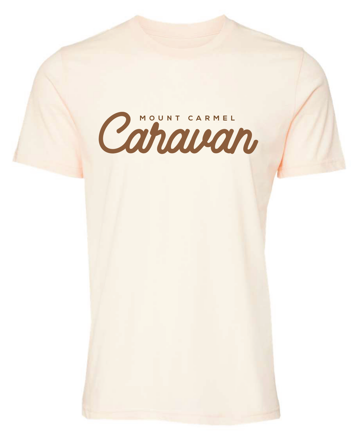 Mt Carmel Caravan Natural Tee
