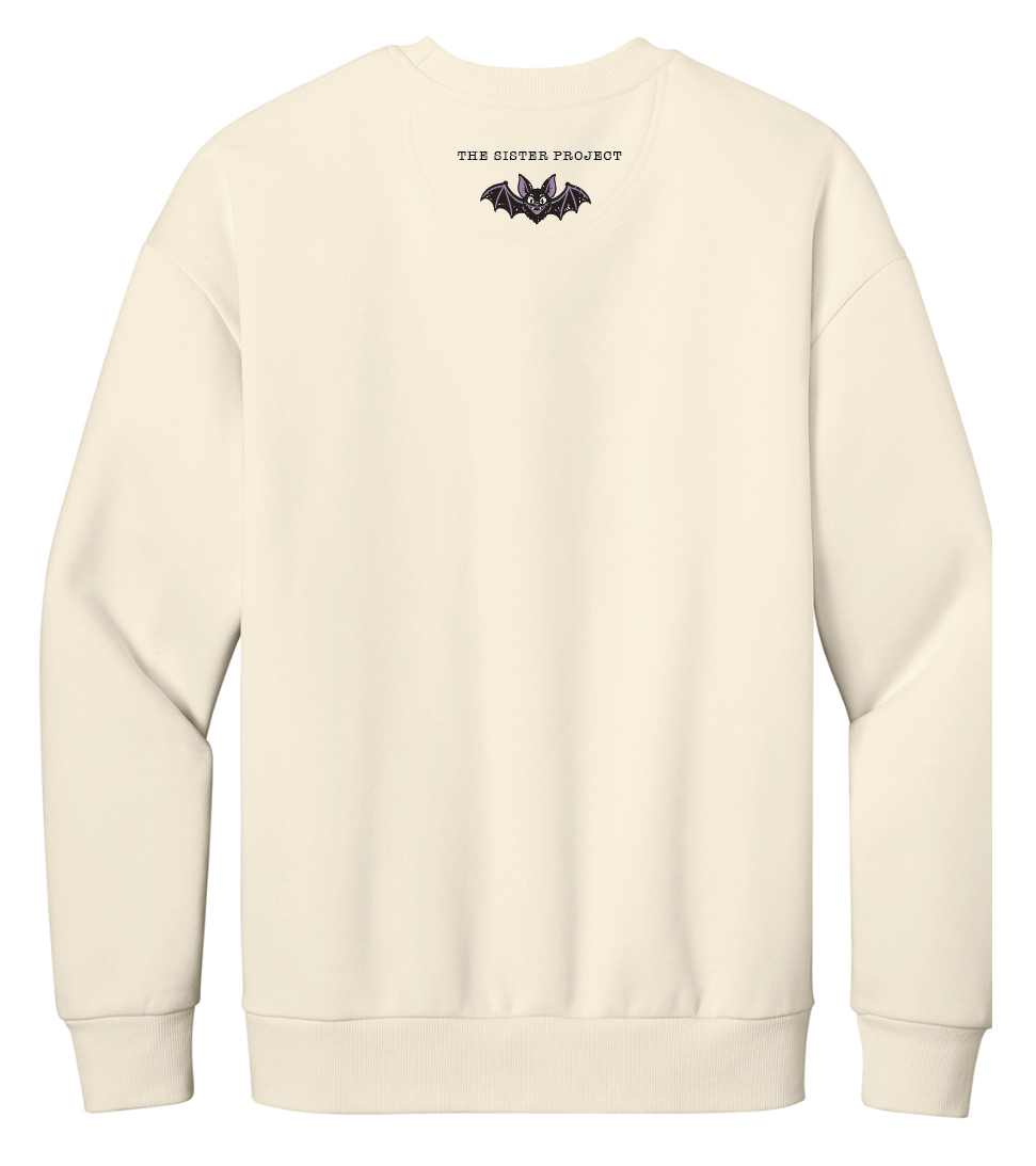 TSP Slow Down, Stay Spooky Crewneck - Greige