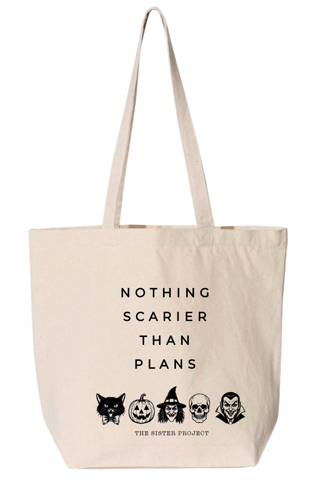 TSP Nothing Scarier Than Plans Tote