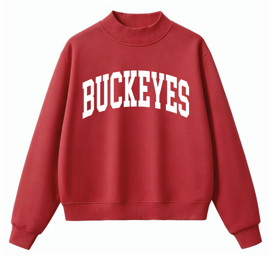 Buckeyes Women's Mockneck