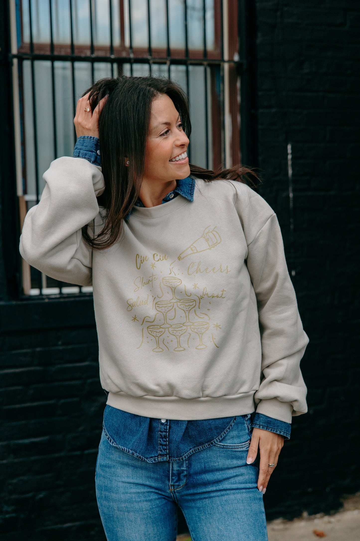 Cheers Women's Fit Crewneck